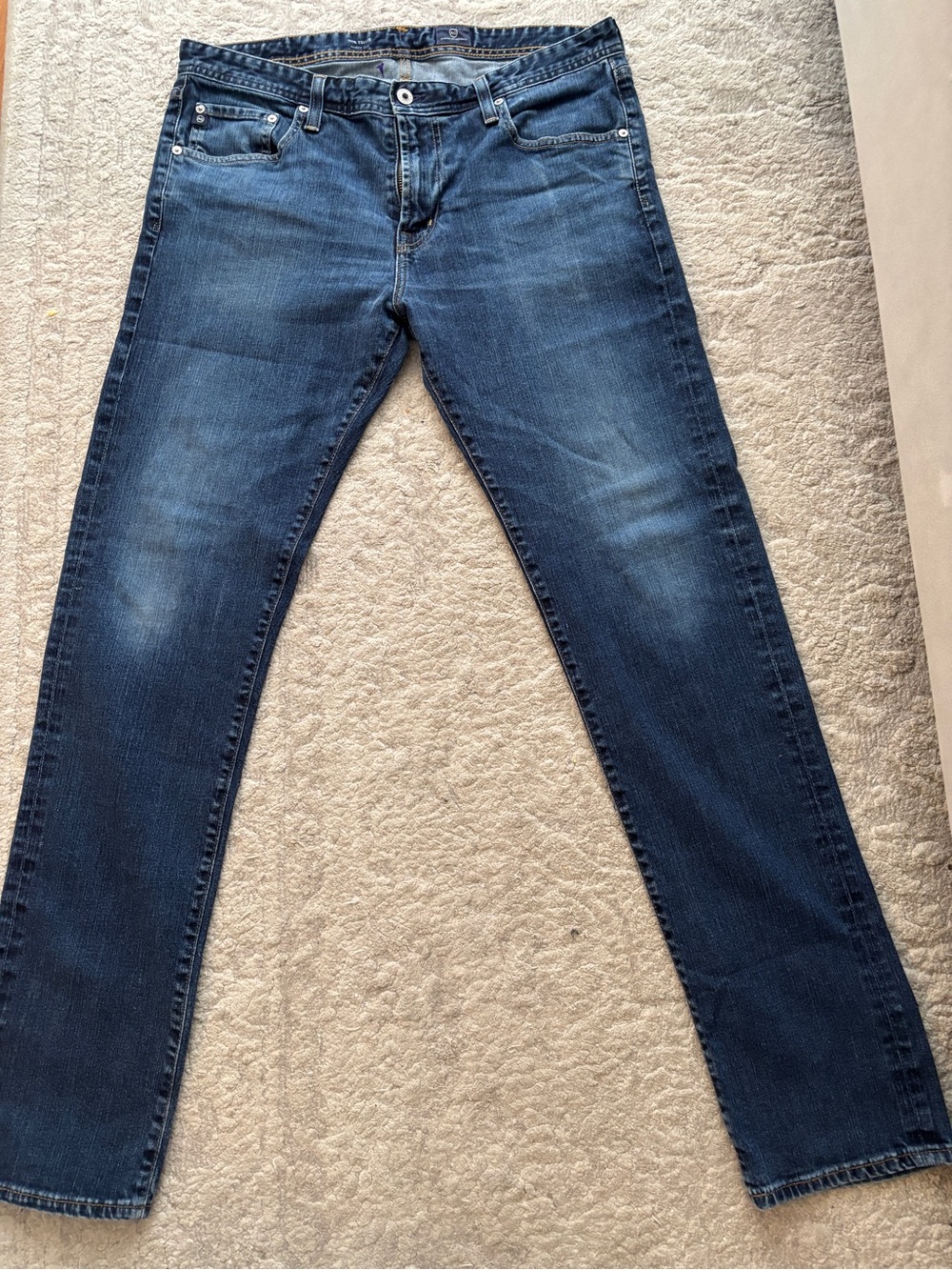Adriano Goldschmied Jeans Mens 36 Blue Tellis Slim Fit - Mid Rise